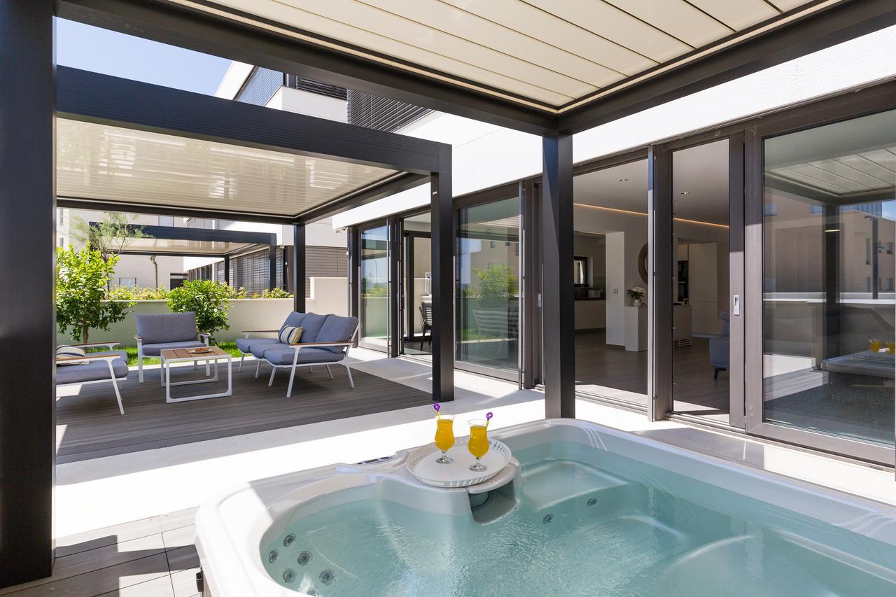 Shell Luxury Residences With Pool And Whirlpool Zadar Ngoại thất bức ảnh