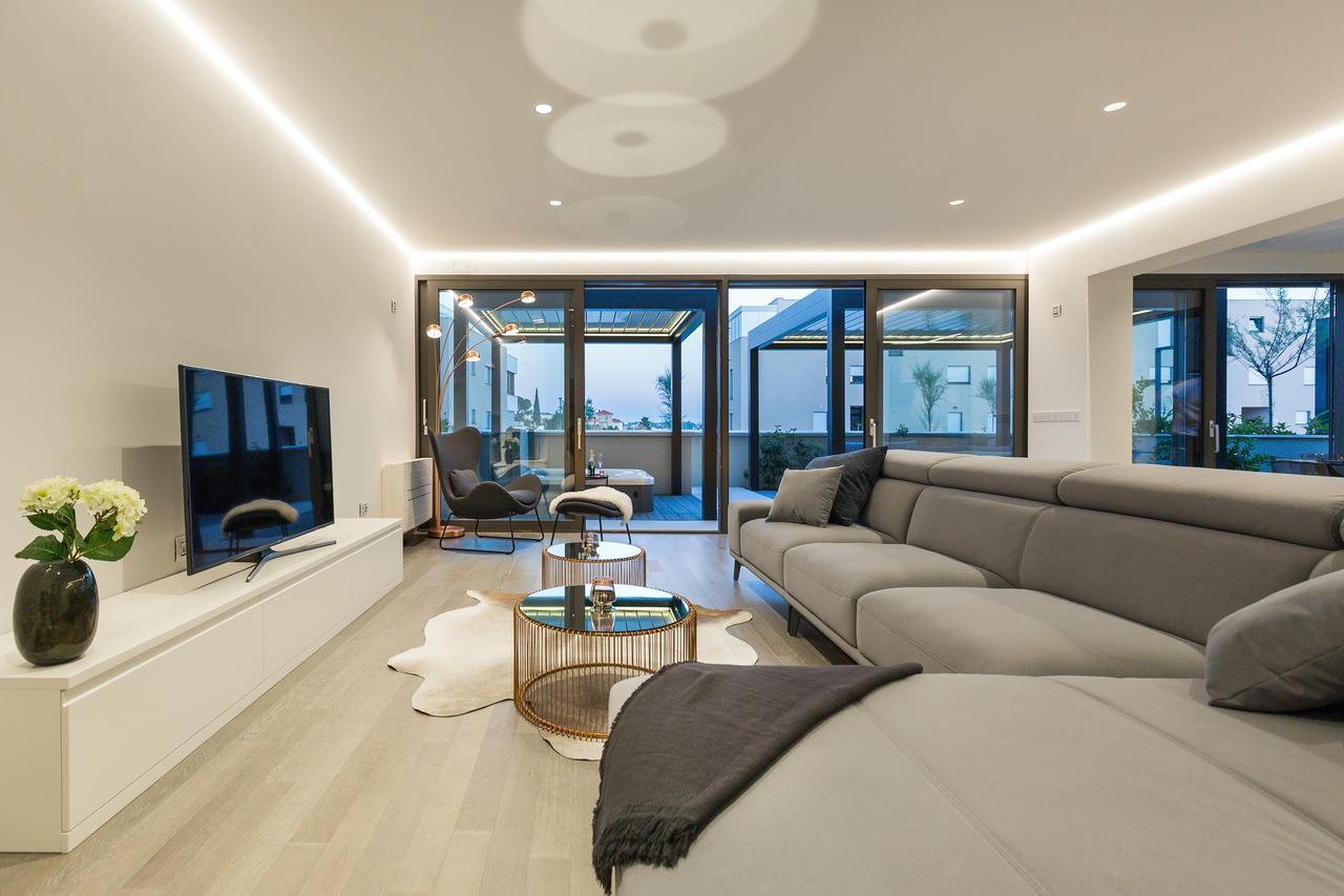 Shell Luxury Residences With Pool And Whirlpool Zadar Ngoại thất bức ảnh