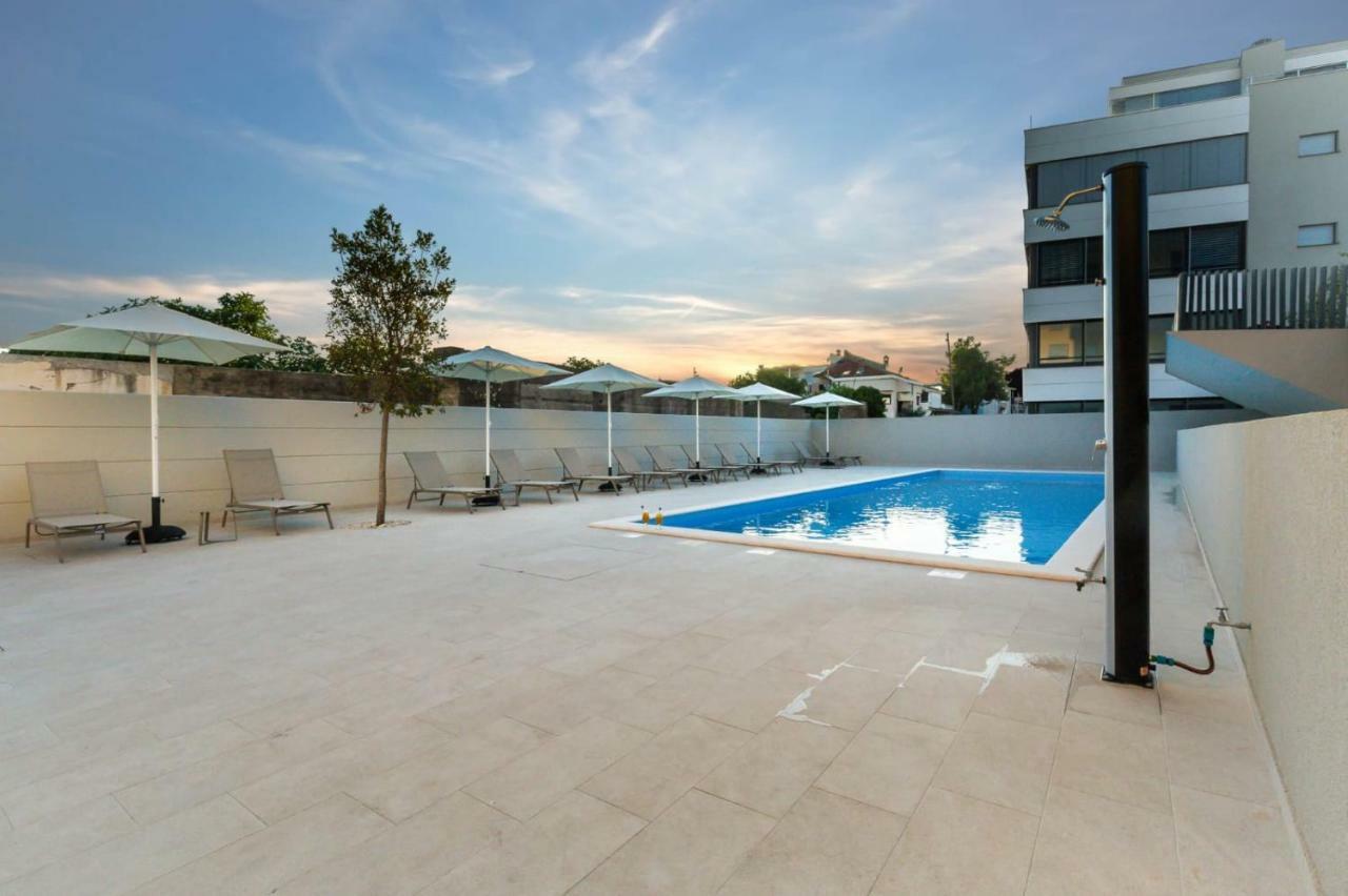 Shell Luxury Residences With Pool And Whirlpool Zadar Ngoại thất bức ảnh