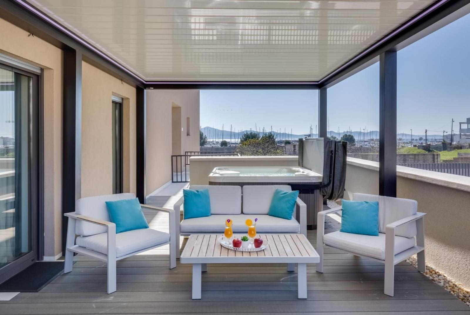 Shell Luxury Residences With Pool And Whirlpool Zadar Ngoại thất bức ảnh