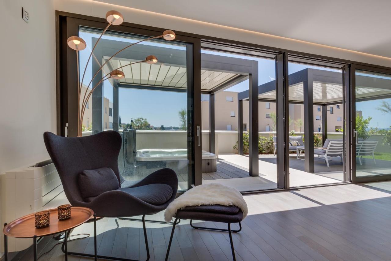 Shell Luxury Residences With Pool And Whirlpool Zadar Ngoại thất bức ảnh