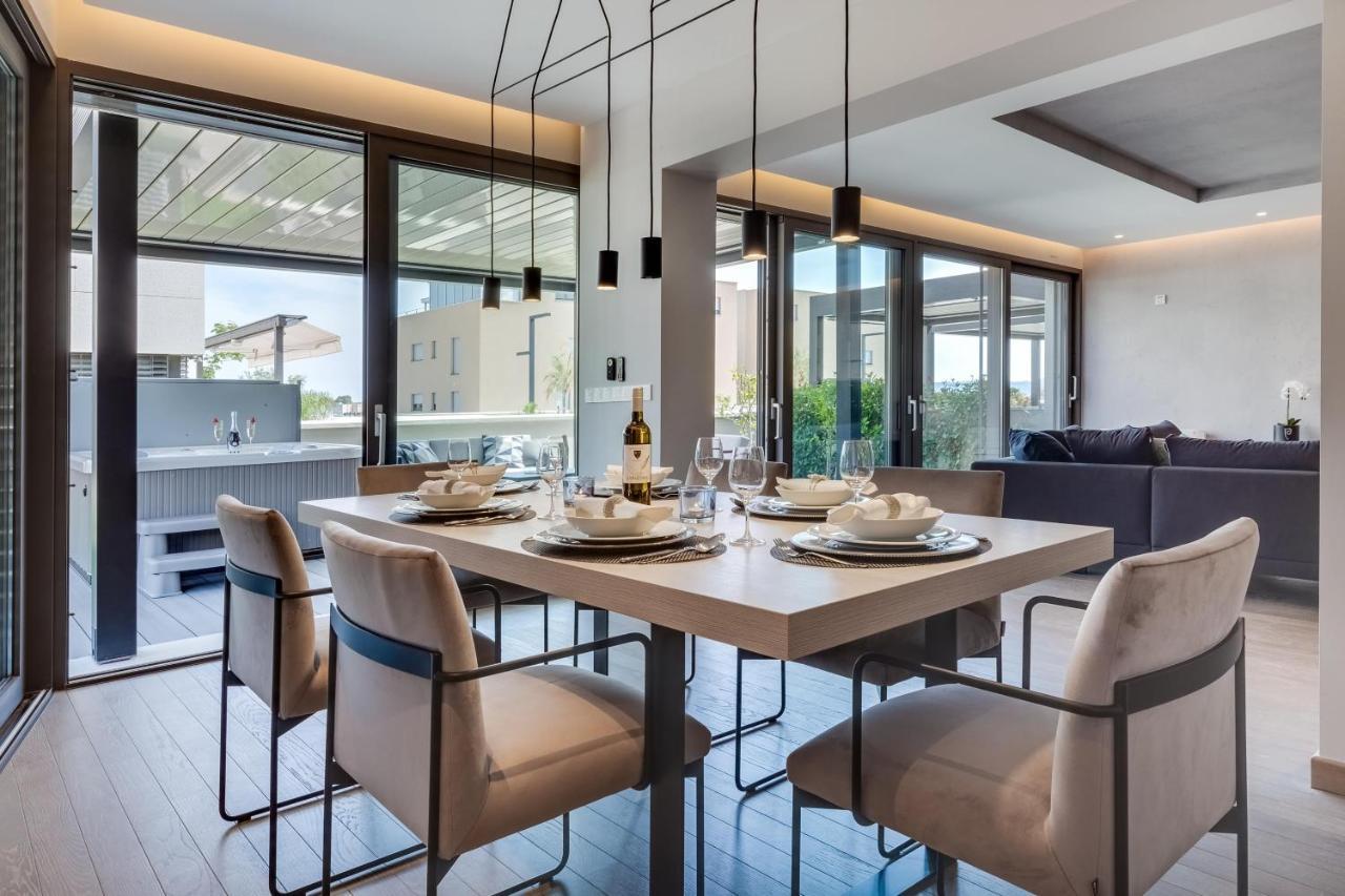 Shell Luxury Residences With Pool And Whirlpool Zadar Ngoại thất bức ảnh